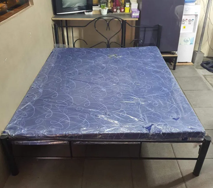 bedframe with uratex foam queen size 60x75 Lazada PH