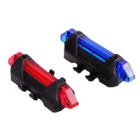 Night Cycling Tail Light LED Warning Light Tail Bicycle Accessories USB Charging Mountain Bicycle Lights Outdoor