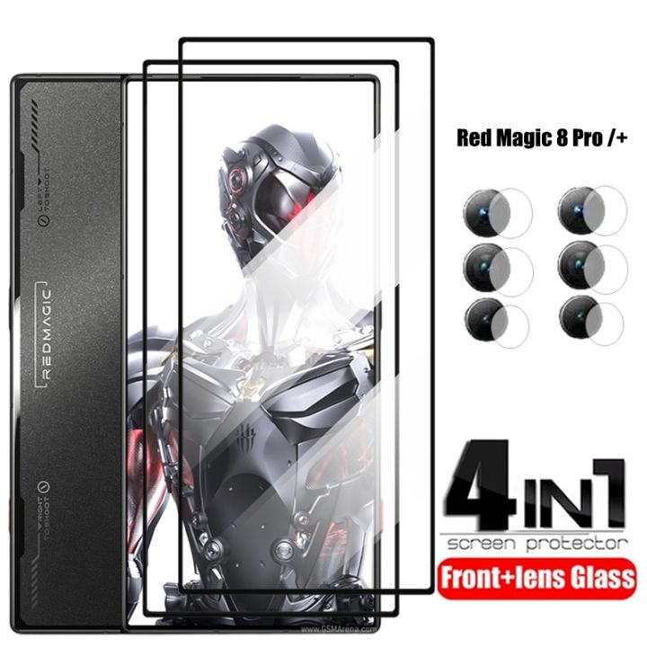 กล้องกระจกนิรภัยสำหรับ-zte-8-pro-โปรจอปกป้องมหัศจรรย์สีแดง-nubia-บน8pro-magic8-pro-plus-ป้องกัน-hd