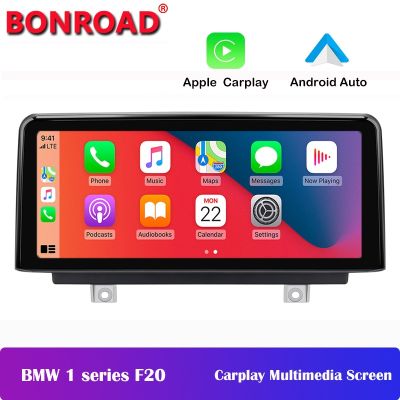 10.25 Wireless Apple Carplay Multimedia Display Screen Android Auto For BMW 1/2/3/4 Series F20/F21/F22/F30/F31/F32/F33/F34/F36