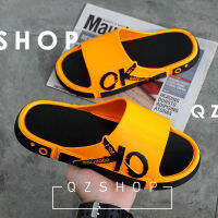 QZshop นิวส์ลุค?รองเท้าแตะผู้ชาย รองเท้าแตะแฟชั่นเหมาะสำหรับคุณผู้ชาย นิ่มและเท่ห์ มี5สีให้เลือกจุกๆ เกร๋จัด?รองเท้าแตะสวมสบายไม่ปวดเท้า✨