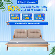Nệm ngủ Massage Nhật Bản Goodnight Osaka 1m6x2mx9cm chất liệu foam cao cấp