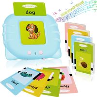 224 Words Talking Flash Cards Learning Toys for 2-6Year Boys Girls Sensory Toys for Autistic Children Preschool Montessori Toys Flash Cards Flash Card