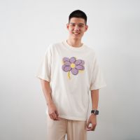 เสื้อยืดโอเวอร์ไซส์ GURETO : Flower