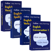 Collins Easy Learning English verbs / spelling / vocabulary verbs spelling vocabulary English Dictionary grammar reference book imported English original books