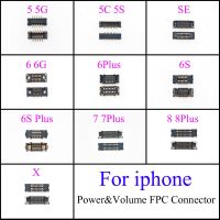 บนเมนบอร์ดเมนบอร์ดตัวเชื่อมต่อพลังงานสายแพปลั๊กสำหรับ Iphone 5 5 5G Se 5S 5c 6 6G 6P 6S 6sp 7Plus 8 8Plus X