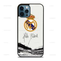 Simply Real Madrid Logo Phone Cases For iPhone 13 Pro Max Xr 8Plus 11 8 X 12 Xsmax 11Promax 12Pro Xs 11Pro Samsung S21 S21 Ultra Note20 S20 S10 Note8 Note9 Note10 Huawei Mate40 P40