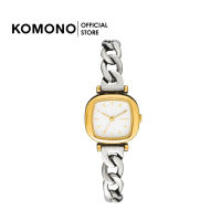 KOMONO Watch Moneypenny Revolt Gold Silver Mix นาฬิกาผู้หญิง เรียบหรู