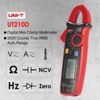 UNI-T UT210D+คีมตัด AC-DC 10A-200A คลิปแอมป์มิเตอร์ แคล้มป์มิเตอร์ มิเตอร์วัดไฟ มัลติมิเตอร์ดิจิตอล คลิปแอมป์ มิเตอร์วัดไฟดิจิตอล