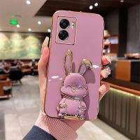 3D เคสโทรศัพท์นักบินอวกาศกระต่ายสำหรับ OPPO A16 A54S A17 A36 A53 A57 A76 A77สำหรับ OPPO A74 5กรัม A52 A15 A54 A55ที่ยึด A96ฝาครอบโทรศัพท์ CarterFa