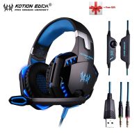 [hot] KOTION EACH G9000 Headphones Gamer Earphone Stereo Deep Bass Headset with Mic for PS4 X-BOX