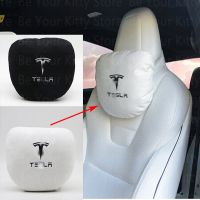 Car Neck Pillow For Tesla Model 3 S X Y 2022 Vehicle Supplies Seat Headrest Cushion Car Interior Accessories Tesla Model Y 2023 Seat Cushions