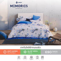 LOTUS ชุดผ้าปู เทคโนโลยีผ้าถนอมผิว ทอ 690 เส้น รุ่น Memories ส่งฟรี