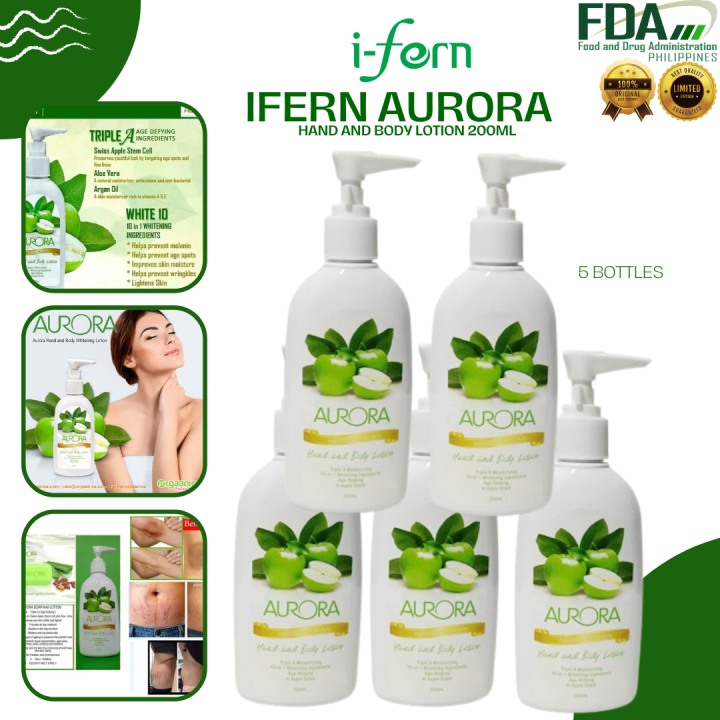 Aurora Lotion 200ml 5 Bottles Lazada PH