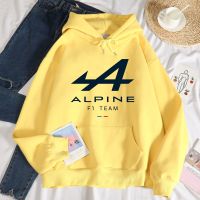 Alpine F1 Team Oversized Hoodie Formula 1 Driver Sudadera Harajuku Spring Autumn 2022 Unisex Print Men/Women