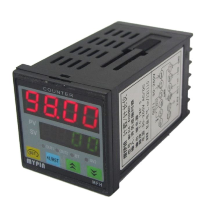 mypin-4-digital-counter-length-counter-length-meter-multi-functional-intelligent-90-260v-ac-dc-preset-relay-output