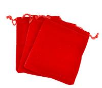 【CW】 100pcs 7x9cm red vintage drawstring bag for Party/Jewelry/Gift diy handmade