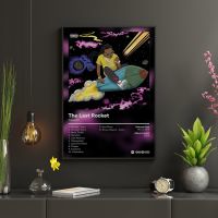 Pop Rap Music Album Cover ศิลปิน Takeoff Poster - Aesthetic Rapper Hip Hop Rock - The Last Rocket - Canvas Art Room Home Wall Decor-สินค้าเพลงยอดนิยม Liyanhong2