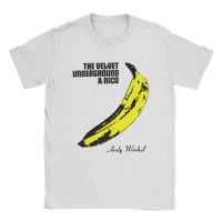 The Velvet Underground T-shirt Men Funny 100% Cotton Tees Crew Neck Short Sleeve T Shirt Graphic Tops XS-6XL