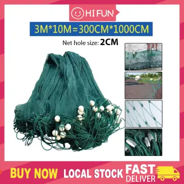 Shop Fishing Net Dragnet Pile Floating Net Trawl 10m River Lake Fish Pond  Seaside with great discounts and prices online - Feb 2024