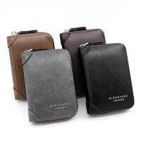 【CW】﹍♂☏  Bits Business Minimalist Wallet Men Bank ID Credit Luxury Card Holder Leather Protects Coin Purse Clutch