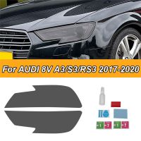 For Audi A3 8V S3 RS3 2017 2018 2019 2020 Sportback Tint Black Car Headlight Protective Film Head Light Protection TPU Sticker Bumper Stickers  Decals