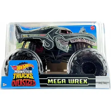 Hot Wheels Monster Trucks 1:24 Mega-Wrex Oversized Crash Cage