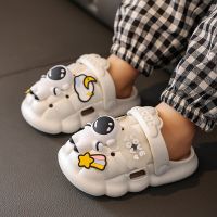 DIY Kids Women Men Spaceman Slipper for Children Beach Garden Shoes for Boys Girls Couples Indoor Home Washroom Slides Slippers House Slippers