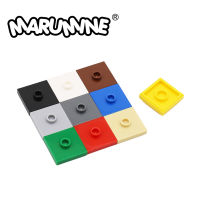 Marumine 87580 MOC Bricks Plate 2x2 With 1 Knob DIY Stacking Toy Building Blocks Parts Set for Prefabricated Model Children Toys