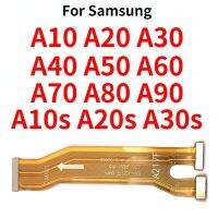 Samsung A10 A20 A30 A40 A50 A60 A70 A80 A90 A21s A30s ตัวเชื่อมต่อหลักสายเคเบิ้ลยืดหยุ่นสำหรับเมนบอร์ด A50s สายเมนบอร์ดโค้ง