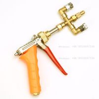 agricultural Large area five-head fan-shaped spraying gun pesticide atomizing nozzle M14*1.5