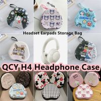 【Discount】 For QCY H4 Headphone Case Creative Cartoons squirrel for QCY H4 Headset Earpads Storage Bag Casing Box