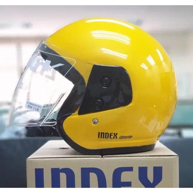 LTD HELMET / LTD INDEX HELMET / MOTORCYCLE HELMET / HELMET SIRIM VISOR