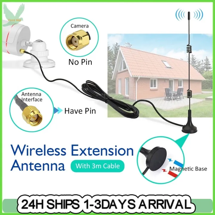 2.4G Wifi Antenna Booster Aerial Extension Cable 3m Extender Cable For