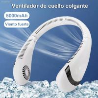 ❈ Xiaomi Neck Fan 5000mAh Foldable USB Rechargeable Bladeless Mute Wearable Neckband Fans Air Cooling Outdoor Travel Cooling Fans