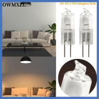 OWMXZL 5pcs แก้วกระจกหลอด หลอดไฟฮาโลเจน G9 G5.3 12โวลต์/220โวลต์ 10วัตต์20วัตต์35วัตต์40วัตต์ โคมไฟเซรามิกส์ 2023 หรี่แสงได้ โคมไฟอโรมาเธอราพี เหมือนจริงเหมือนจริง