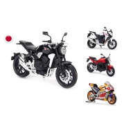 Mô hình xe moto Honda CB1000R, CB500F, CBR650F, CBR1100XX 1 18