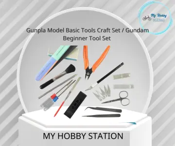 Gundam Modeler Basic Tools Craft Set For Car Model Building Kit