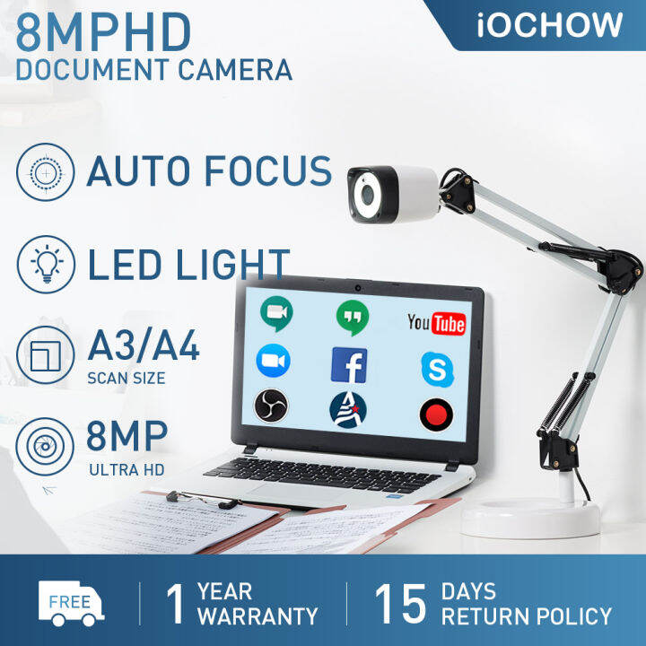 Z3 8 Megapixel HD Document Camera Overhead cam & Visualizer with