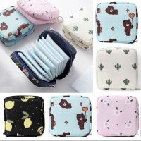 OKDEALS Napkin Coin Clip Credit Card Holder Tissue Makeup Organizer Sanitary Mat Bag Tamper-Proof Storage Bag Change Purse Sanitary Bag