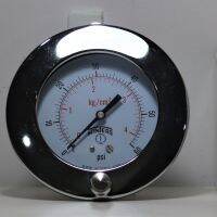 (UIM-Shop) Paper Machine Gauges Brass 3.5" , 1/4" NPT , 0-60 psi/kg/cm2 (Model PPM35ABF4NP60G)