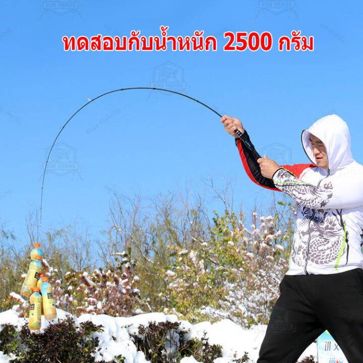 คันเบท-คันตีเหยื่อปลอม-mdd-2-ท่อน-คัน-ul-เวท-3-8-ปอนด์-ปลายโซลิด-blue-fishing-ร้านคนไทย-ส่งไว