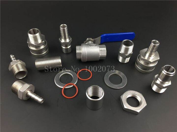 Stainless Steel Beer brewing Weldless Kettle Ball Valve 1/2 quot;NPT