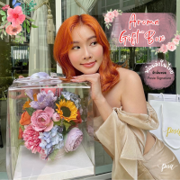 Aroma Gift box Large กระปุกดอกไม้น้ำหอมขนาดใหญ่ มอบให้เป็นของขวัญ มีกลิ่นหอม พร้อมส่งในไทย