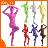 Zentai ชุดบอดี้สูทสแปนเด็กซ์ ไลคร่า ฮาโลวีน คอสเพลย์ บอดี้สูทเต็มตัว บอดี้สูท สกินสูท ปาร์ตี้ รัดรูป