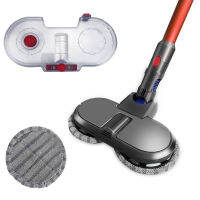 Electric Mopping Vacuum Brush and Water Tank for Dyson V7 V8 V10 V11 Replaceable Parts with 16Pcs Cleaning Cloths