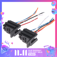 ?【Lowest price】LANG 5Pin Car RELAY SOCKET VIOLET SOCKET Car CONNECTOR ปลั๊กยึดรถรูพรุน