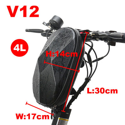 Electric Scooter Bag Accessories Bike 3L 4L Adult Kids Waterproof e for Xiaomi Scooter Front Bag Bicycle Parts M365 Rainproof