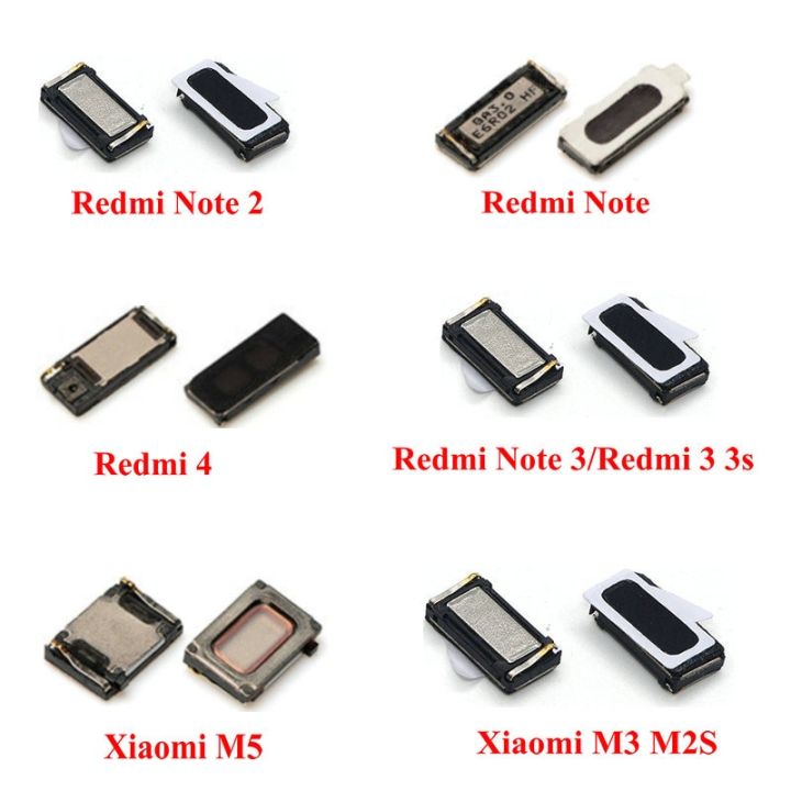 【❂Hot On Sale❂】 anlei3 หูฟัง2ชิ้น/ล็อตหูฟังสำหรับ Xiaomi Mi2 Mi3 Mi4 Mi4i Mi4s Mi4c Mi5 Mi5s Redmi 3 3S Redmi Note 2/Redmi Note 3/Redmi Note 4