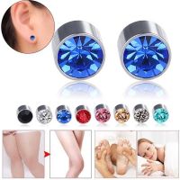 【cw】 Earrings Lose Weight Relaxation Massage Ear Studs Jewelry Loss ！